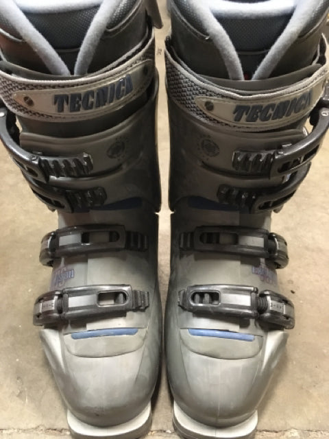 Load image into Gallery viewer, Technica Explosion SR Gray Size 296mm Used Downhill Ski Boots
