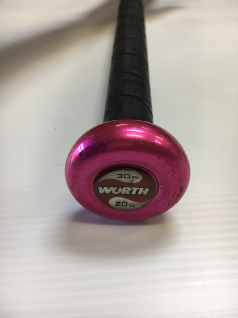 Load image into Gallery viewer, Worth Siren SRNFP Pink 30&quot; Used Fastpitch Bat
