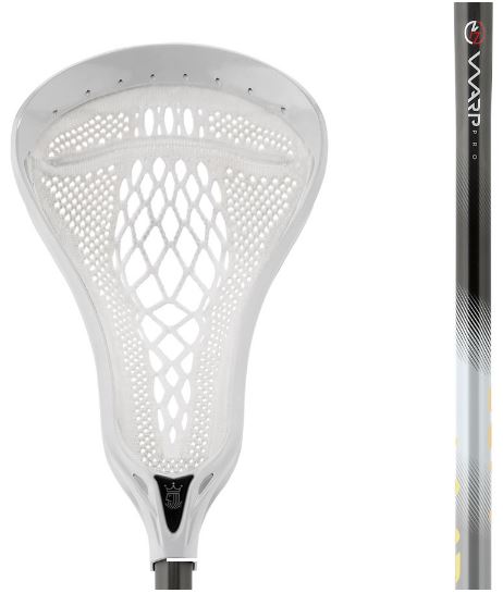 Load image into Gallery viewer, Brine Dynasty Warp Pro Kyle Ohlmiller White/Black Attack Women&#39;s Lacrosse Stick
