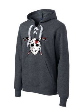 Hockey Lace Graphite Heather Sr. New Slashers Sweatshirt