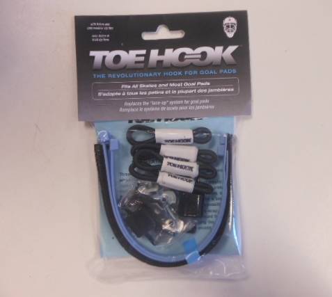 Toe Hook Hockey Goalie Pad System New