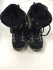 Snowjam Black Jr. Size Specific 4 Used Snowboard Boots