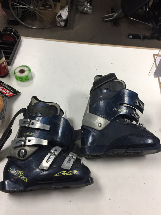 Lange L8 Blue Size 291mm Used Downhill Ski Boots