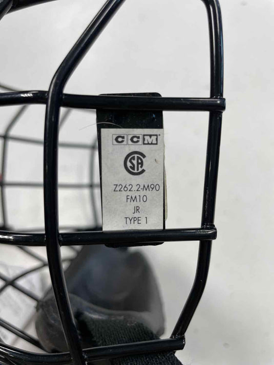 CCM Black JR Size Specific Small Used Cage/Visor