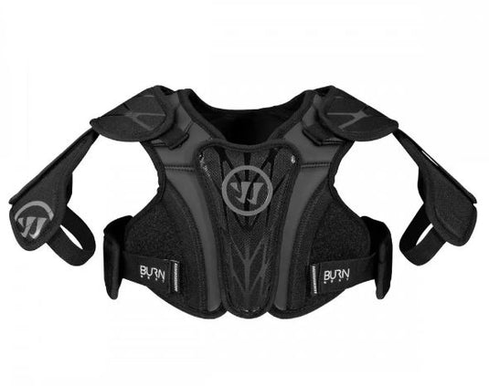 Warrior Burn Black Yth. XS New Lacrosse Shoulder Pads