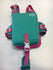 Speedo Teal/Pink Girls Size 30-50 lbs Girl's Used Life Vest