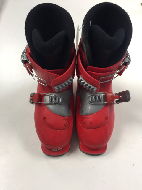 Load image into Gallery viewer, Salomon Performa T2 Red Size 247mm Used Downhill Ski Boots
