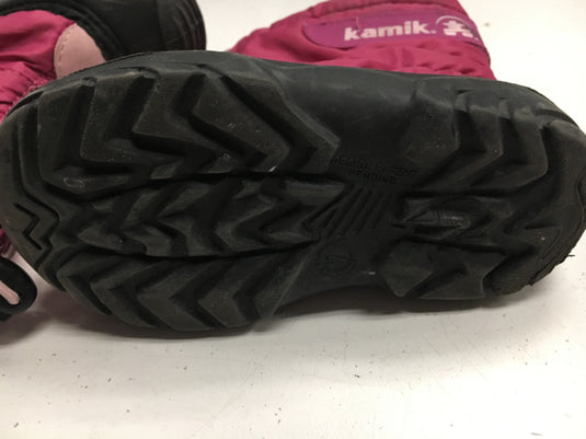 kamik Pink Youth Size Specific 7 Used Boots