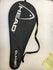 Head Classic Black/Silver Size Dimensions 29" Used Tennis Racquet Bag