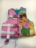 Stearns Dora Pink/Blue Child Size 30-50 lbs Girl's Used Life Vest