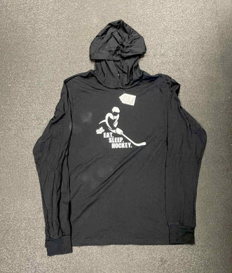 Canvas Black Adult Size Specific 2XL Slightly Used Hockey Sweatshirt