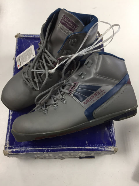 Load image into Gallery viewer, Merrell NNN Trakker Grey/Blue/Purple Sr Size Specific 47 New Cross Country Boots
