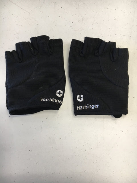 Load image into Gallery viewer, Used Harbinger Black Sr Size Specific L Biking Gloves
