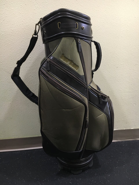 Load image into Gallery viewer, Burton Green Used Golf Cart Bag
