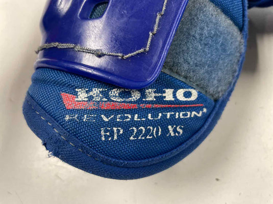 Koho Revolution EP2220 Blue Jr Size XS Used Hockey Elbow Pads