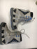 Used Lamar Demon Grey/Black/Blue Womens Size 7 Snowboard Boots