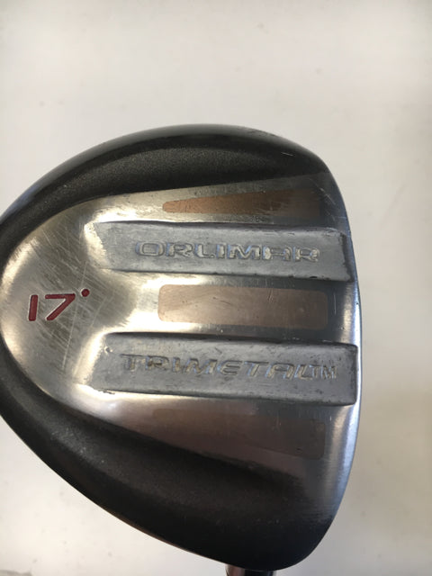 Used Orlimar Trimetal Graphite Shaft RH 17 Degree Loft.