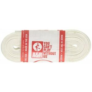 A&R White Figure Skate Laces