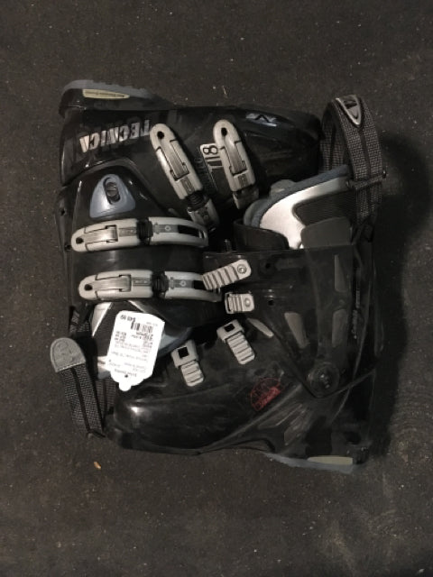 Load image into Gallery viewer, Technica Innotec Ti6 Black Size 276mm Used Downhill Ski Boots
