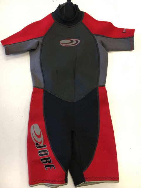 Jobe Black/Red Youth Size Specific Used Wetsuit