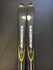 Used Rossignol CUT Ten.Four Navy/Yellow Length 170cm Downhill Skis w/Bindings
