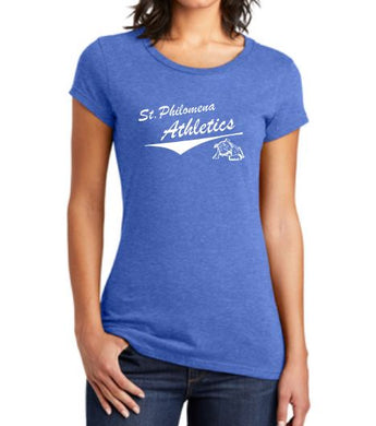 St. Philomena Royal Frost Ladies New Cotton/Poly Shirt