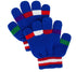 A&R Knit Multi-Royal Youth New Gloves