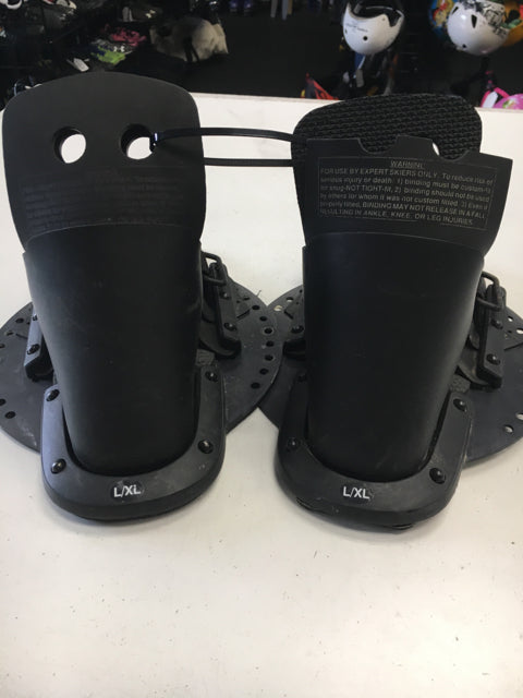 Used Connelly Black L/XL Water Ski Bindings