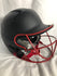 Easton Natural Grip Black/Red Baseball Jr. Size Specific Medium Batting Helmet