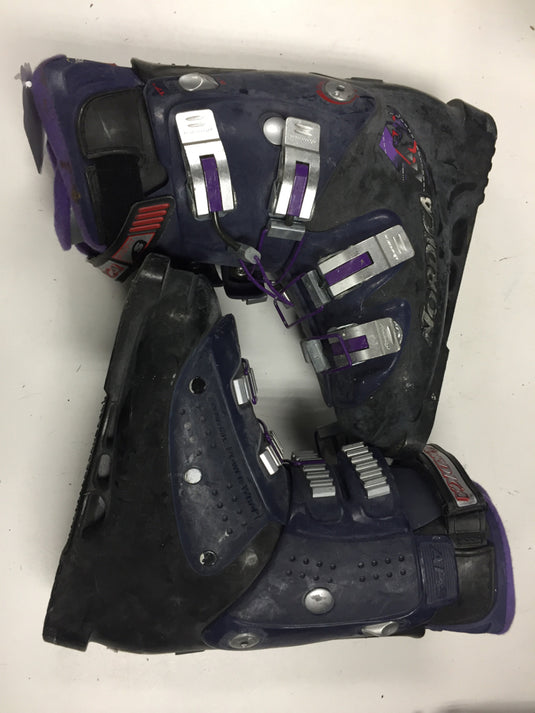 Nordica Vertech 75 Purple Size 270 mm Used Downhill Ski Boots