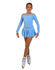 Chloe Noel DLV04 Light Blue Ladies Medium Figure Skate Dress