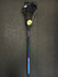 New Warrior EVO Warp Mini Black/Pink/Blue 34" Attack Boy's Lacrosse Stick