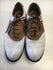 Nike Zoom Air White/Brown Mens Size Specific 7 Used Golf Shoes