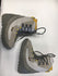 Used Burton MOTO Grey/Yellow Womens Size Specific 7 Snowboard Boots