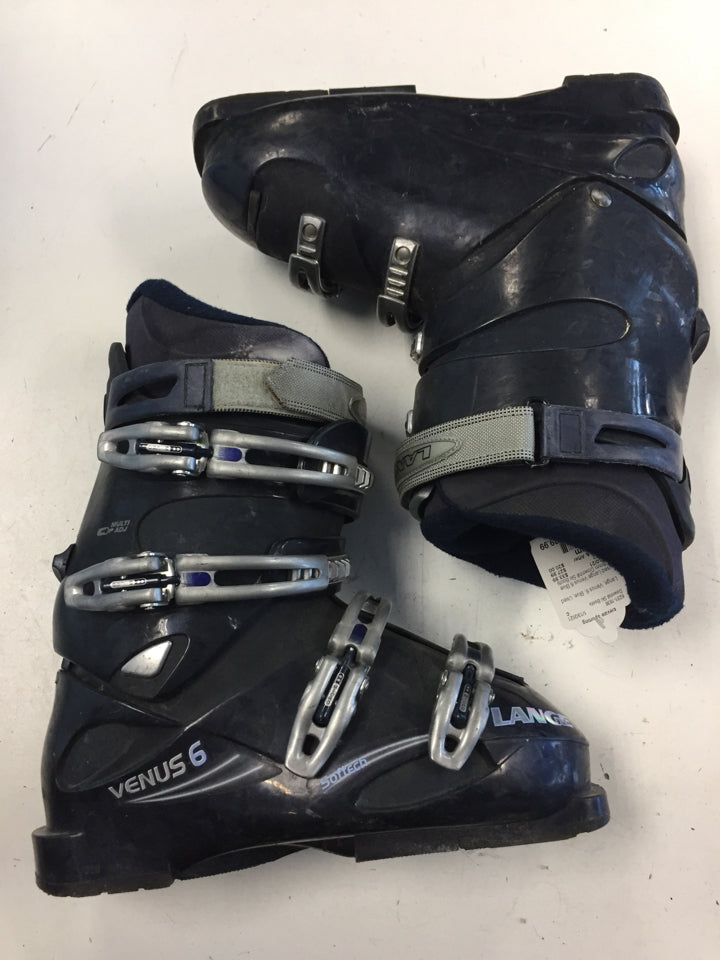 Lange Venus 6 Blue Size 308mm Used Downhill Ski Boots