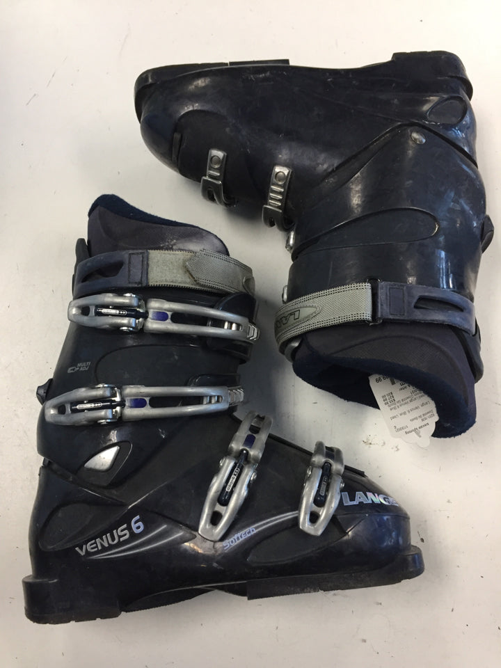 Load image into Gallery viewer, Lange Venus 6 Blue Size 308mm Used Downhill Ski Boots
