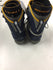 Used Heelside Upper White/Blue/Yellow Mens Size 6  Snowboard Boots
