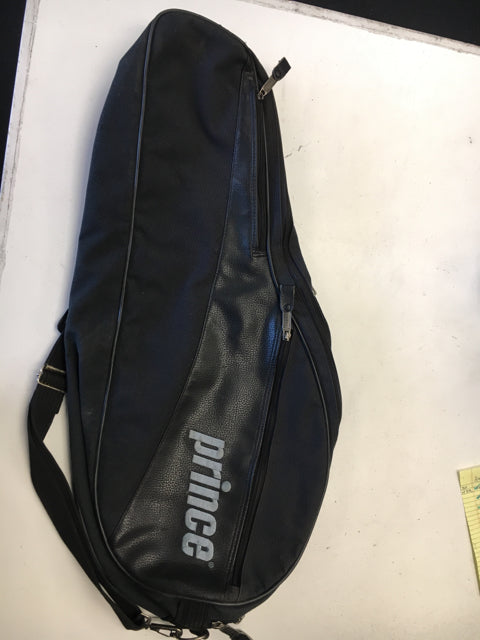 Load image into Gallery viewer, Prince Black Size Dimensions 29&quot; Used Tennis Racquet Bag
