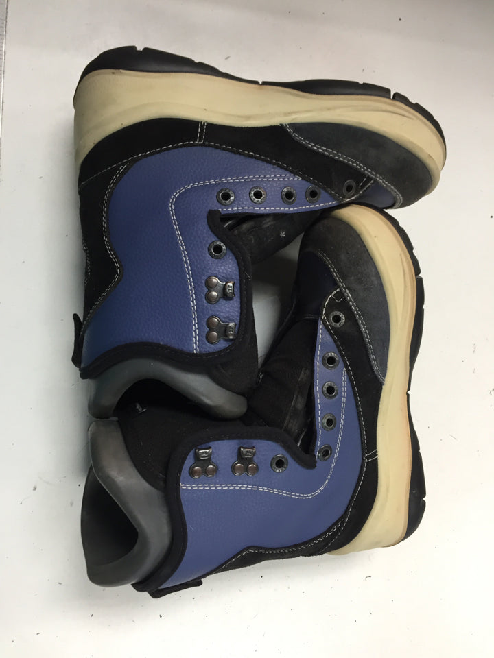 Load image into Gallery viewer, Northwave MP250 Black/Blue Mens Size Specific 6.5 Used Snowboard Boots
