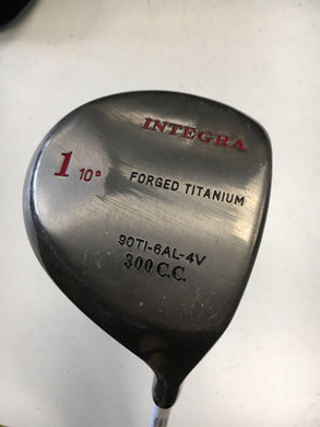 Integra Used Forged Titanium RH Loft 10 Degree Regular Graphite Golf Driver