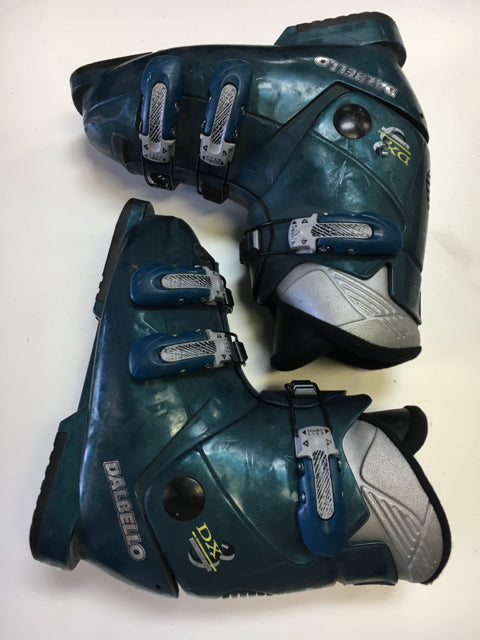 Used Dalbello DX Green Size 6 Downhill Ski Boots