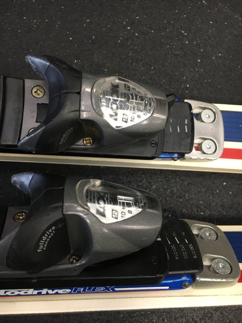 Load image into Gallery viewer, Used Dynastar Course Speed Comp 66 Red/Blue/White Downhill Skis w/Bindings
