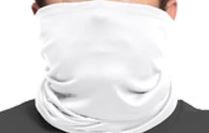 Port Authority White Adult New Cloth Facemask
