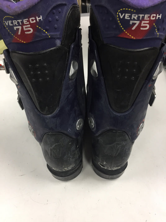 Nordica Vertech 75 Purple Size 270 mm Used Downhill Ski Boots