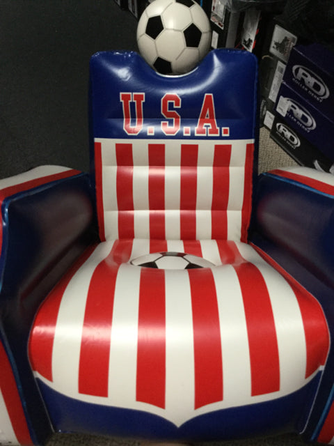 Load image into Gallery viewer, Inflatable Chair USA and Seattle Sounders Misc. Sporting item
