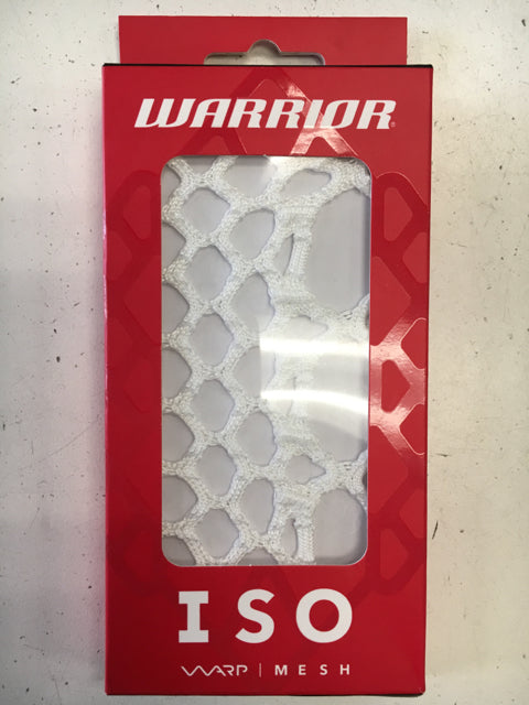 Warrior Warp ISO White New Lacrosse Mesh