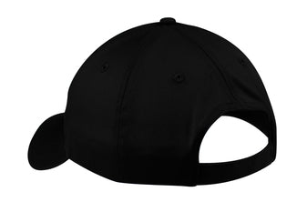 STARS Unstructured Black Velcro Back Cap