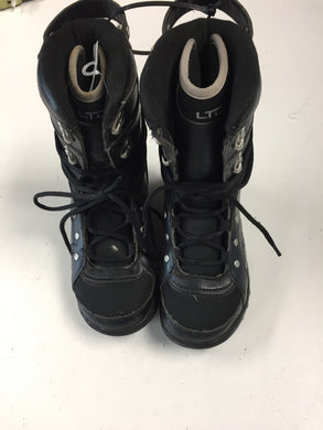 LTD Black Boys Size Specific 5 Used Snowboard Boots