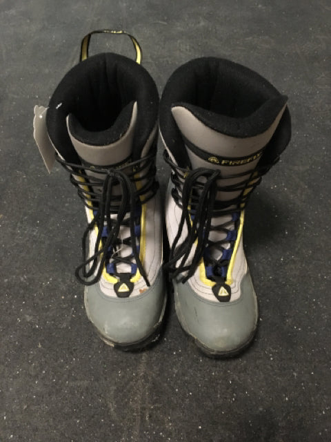 Load image into Gallery viewer, Firefly Unknown Grey /Blue Used Snowboard Boots
