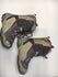 Used Salomon IVY Red/Grey/Cream Womens Size 4 Snowboard Boots